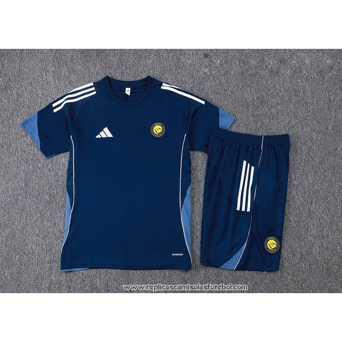 Fato de Treino
 Al Nassr 2025-2026 Manga Curta
 Azul
 - Calcas Curta
